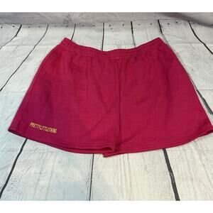 NWT PrettyLittleThing Hot Pink Sweat Shorts Women’s Size 22